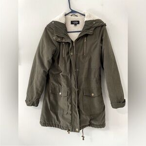 CoffeeShop Warm Hoodie Jacket Size S